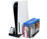 STEELDIGI Podstawka AZURE CROW PS5 biała - 699009 - zdjęcie 4